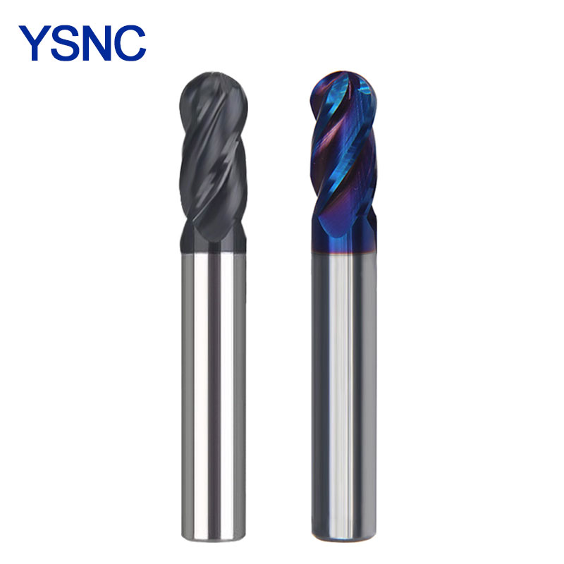 Diy Cnc Router Electronics - HRC65 4날 볼 엔드밀 텅스텐 카바이드