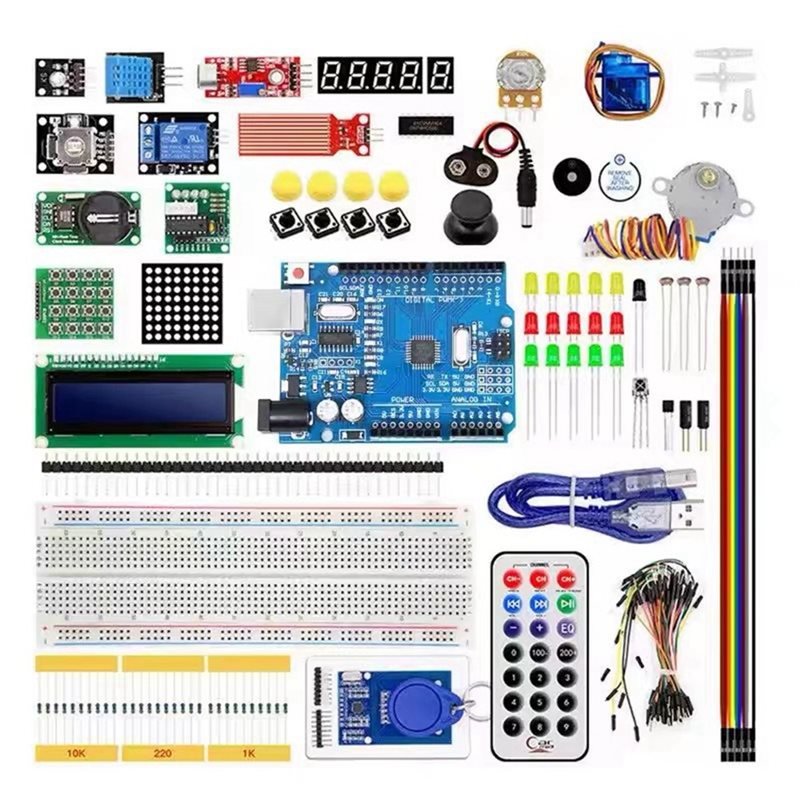 Diy Electronics Learning Kit - 스테퍼 모터 학습 세트가 포함된 Arduino