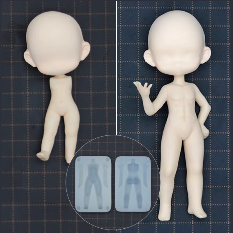 Diy Q - 6cm/8cm Q 버전 남성 바디 2-4