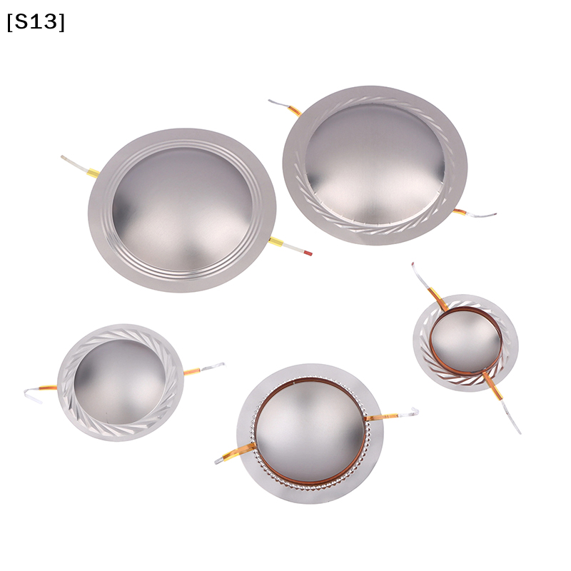 Diy Q - 1Pc 34.4/44.4/51.5/72.2/74.5MM 오디오 드라이버 스피커 티타늄