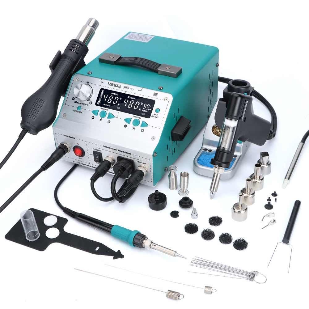 Hot Air Rework Station - YIHUA 948-II 4 in 1 SMD
