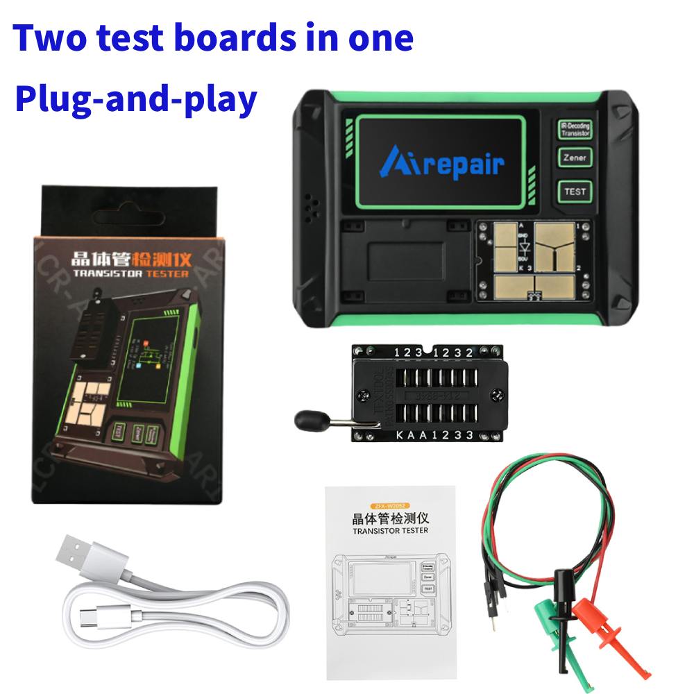 Diy Home Electronics Lab - LCR-AR1 다기능 트랜지스터 테스터 커패시턴스 저항