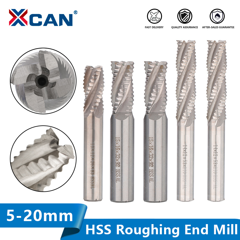 Diy Cnc Router Electronics - XCAN 러핑 엔드 밀 HSS 밀링