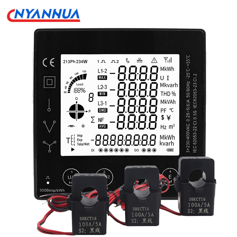 Diy Electronics Store - 3상 에너지 소비량 측정기 스마트 KWh