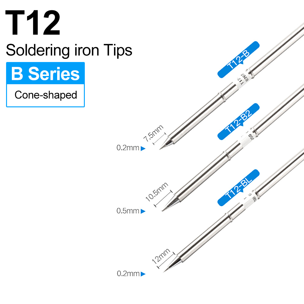 Useful Diy Electronics - T12 콘형 납땜 인두 팁 T12-B