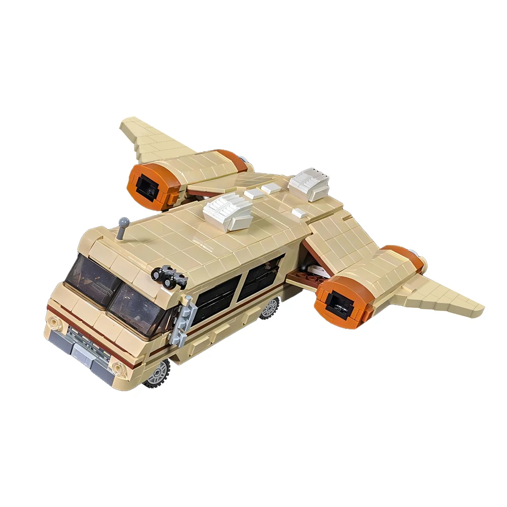 Diy Lego Electronics - MOC 라거 스페이스볼 이글스 5 우주선