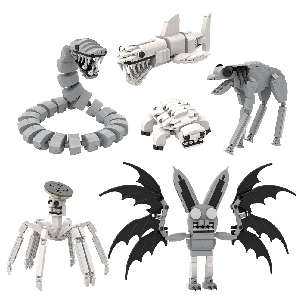 Diy Lego Electronics - MOC Zoonomalys 캐릭터 모델 빌딩 블록,