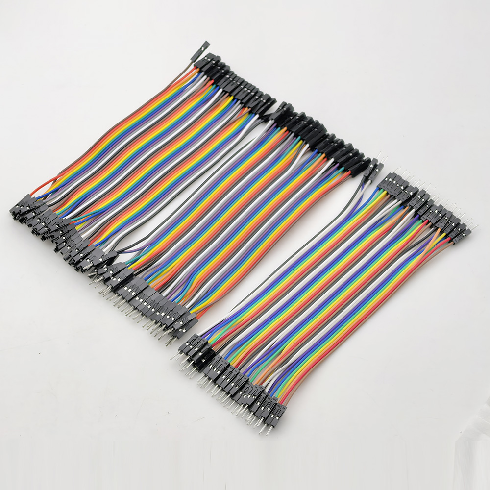Breadboard Jumper Wire - 브레드보드 점퍼 와이어 40핀 수-수, 수-암,