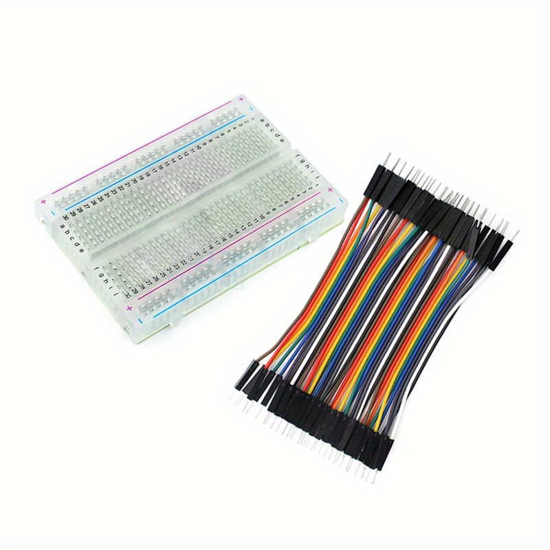 Breadboard Jumper Wire - 1pc 400 포인트 투명 미니 브레드