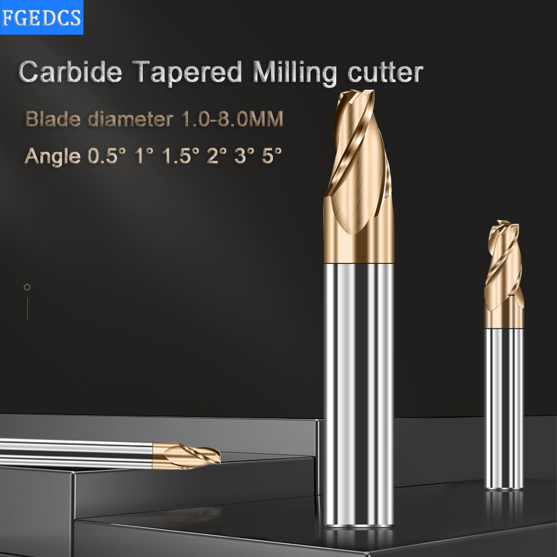 테이퍼 엔드밀 카바이드 0.5 °   1 1.5 2 3 - Diy Cnc Router Electronics 리뷰 및 가격
