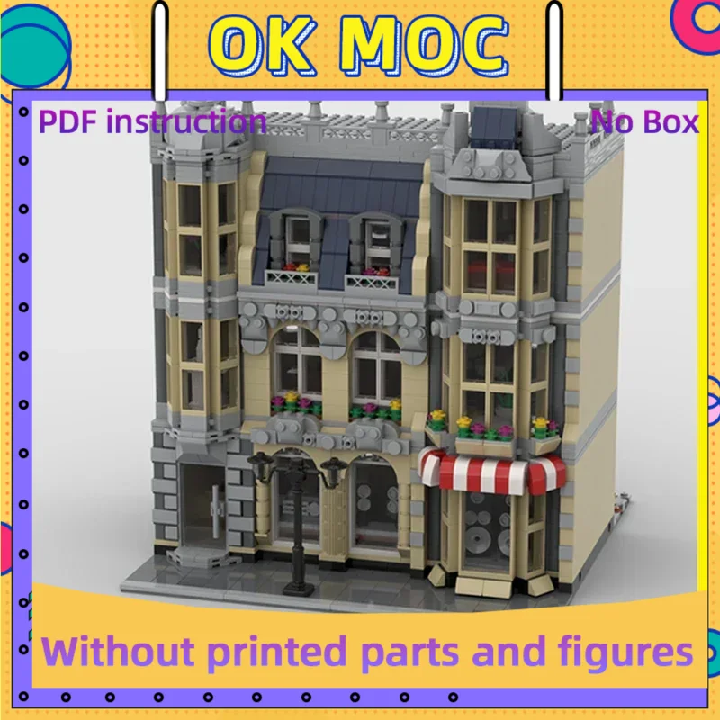 Moc 빌딩 블록 스트리트 뷰 모델 전자 상점 기술 벽 - Diy Electronics Store 리뷰 및 가격