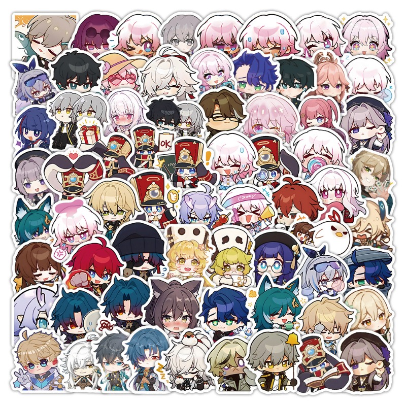 귀여운 게임 혼카이: 스타 레일 시리즈 100PCS Q - Diy Q 리뷰 및 가격