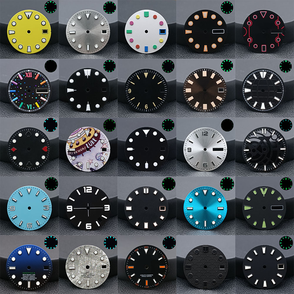 28.5mm 다이얼 직경 N H35/NH36 무브먼트  - Diy Electronics Watch 리뷰 및 가격