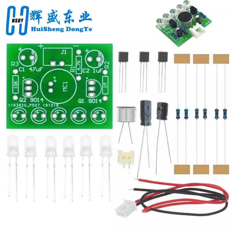 3V-5.5V 음성 활성화 제어 램프 LED 멜로디 라 - Diy Electronics Learning Kit 리뷰 및 가격