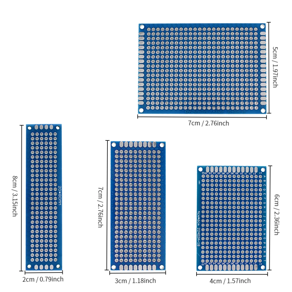 20PCS 블루 양면 PCB 프로토타입 보드 범용 회로 - Pcb Etching Kit 리뷰 및 가격