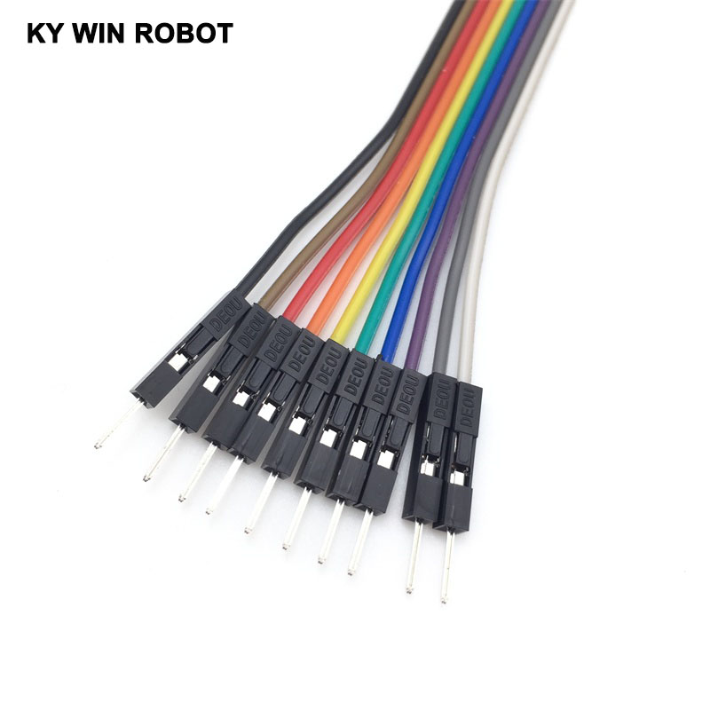 DuPont 라인 수-수 컬러 브레드보드 케이블 점프  - Breadboard Jumper Wire 리뷰 및 가격