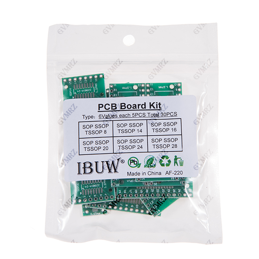 30PCS 6가지 값 SOP SSOP TSSOP PCB - Pcb Etching Kit 리뷰 및 가격