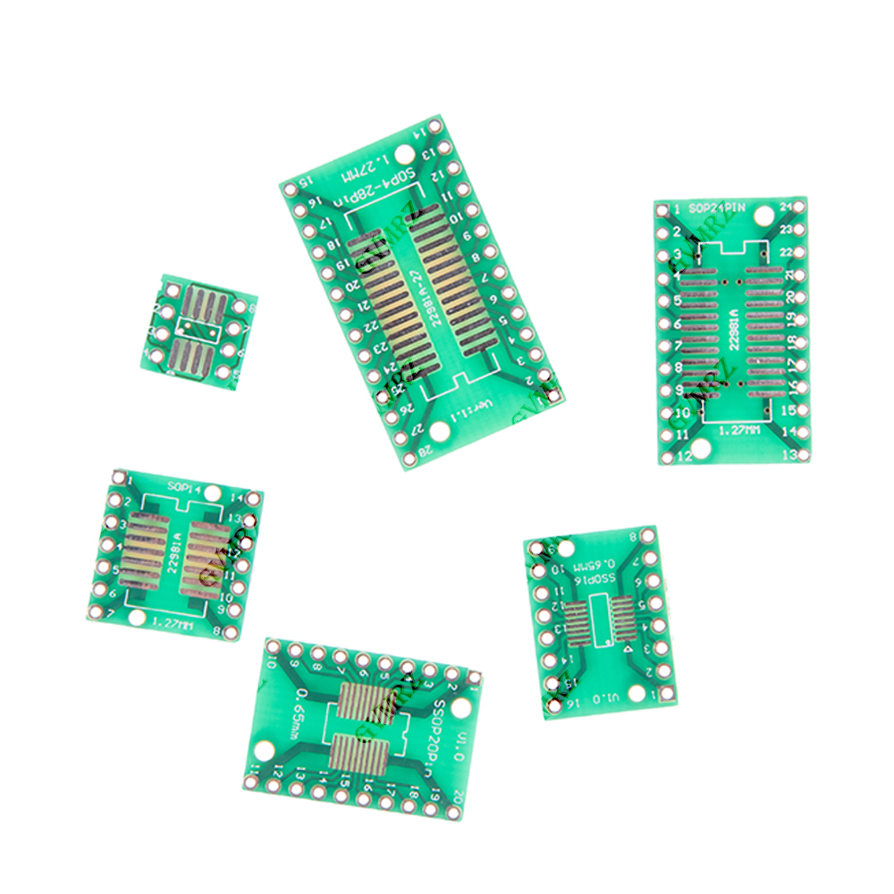 30PCS 6가지 값 SOP SSOP TSSOP PCB - Pcb Etching Kit 리뷰 및 가격