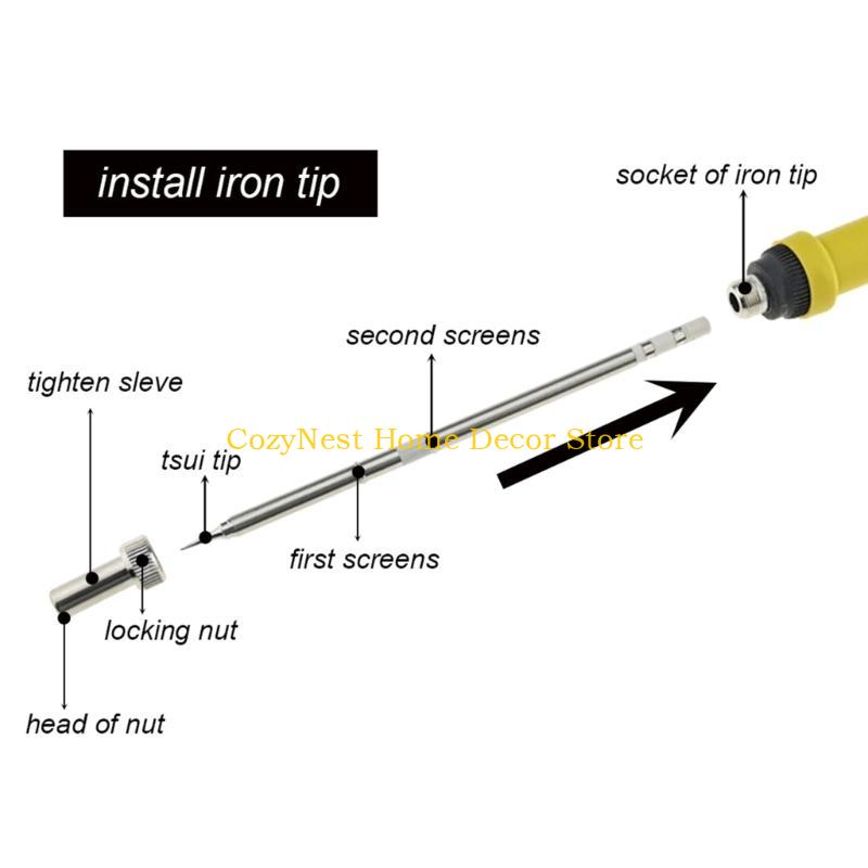 92MF T12 용접 스테이션 핸들 907 T12 ST - Useful Diy Electronics 리뷰 및 가격