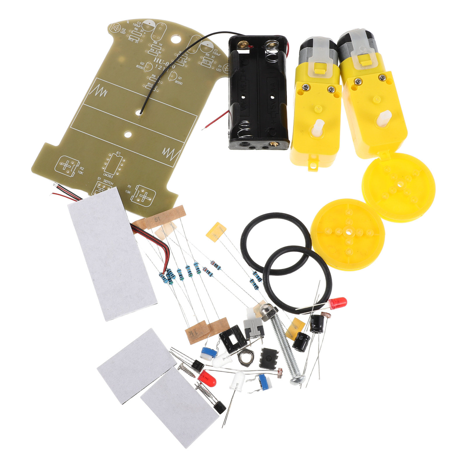 1세트 스템 로봇 자동차 키트, 라인 따라가는 지능형  - Diy Electronics Learning Kit 리뷰 및 가격
