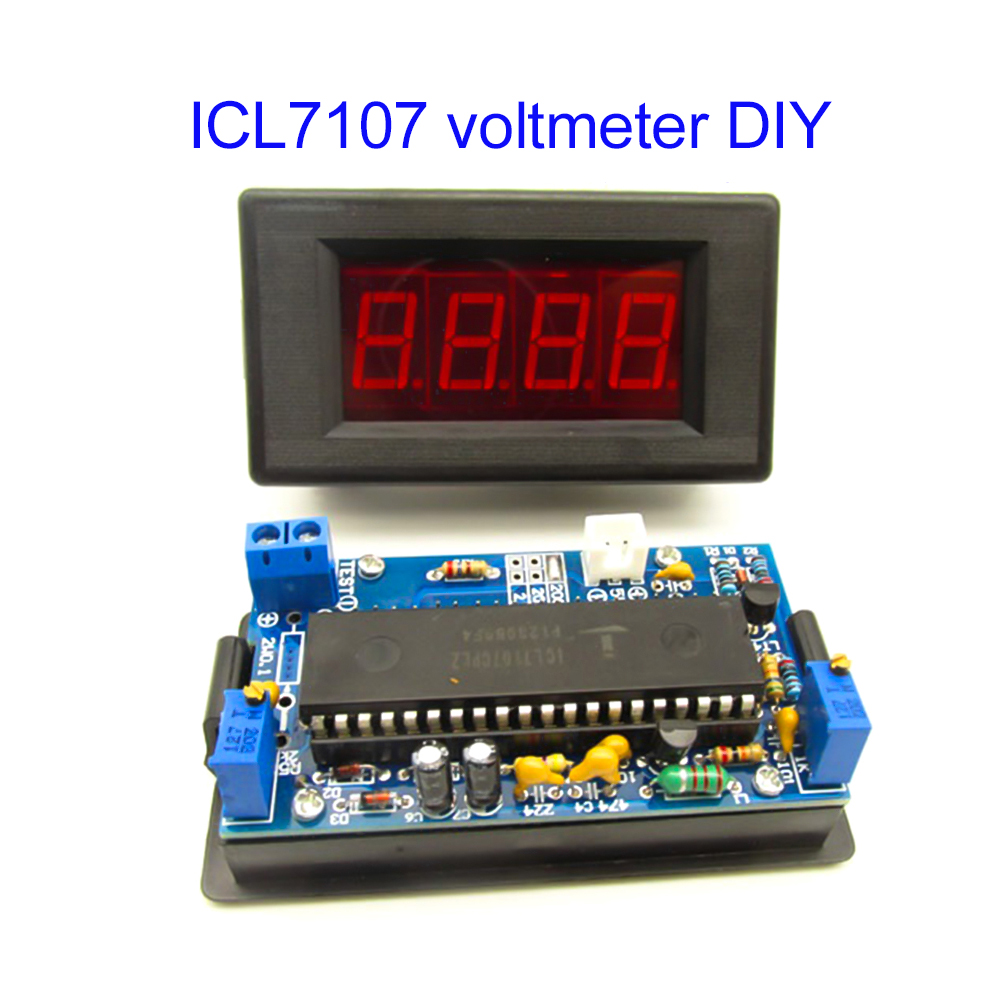 ICL7107 전압계 DIY 키트 부품 DC 5V 디지 - Diy Electronics Learning Kit 리뷰 및 가격