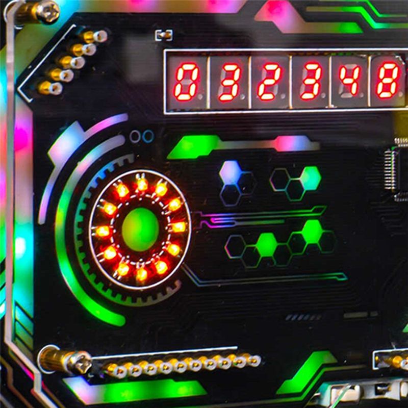 ABLU-데스크탑 디지털 시계 전자 DIY 키트 사이버 - Diy Innovative Electronics 리뷰 및 가격