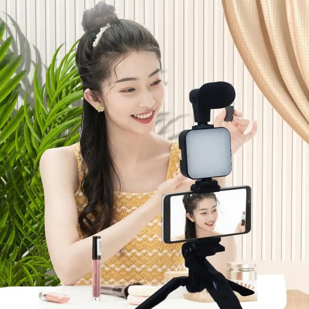 삼각대 전화 홀더가 포함된 스마트폰 블로깅 키트 Tik - Diy Electronics Watch 리뷰 및 가격