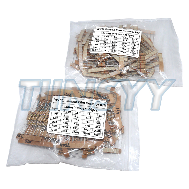 300PCS 저항기 키트 1W 5% 탄소 필름 저항 3 - Diy Electronics Components Kit 리뷰 및 가격