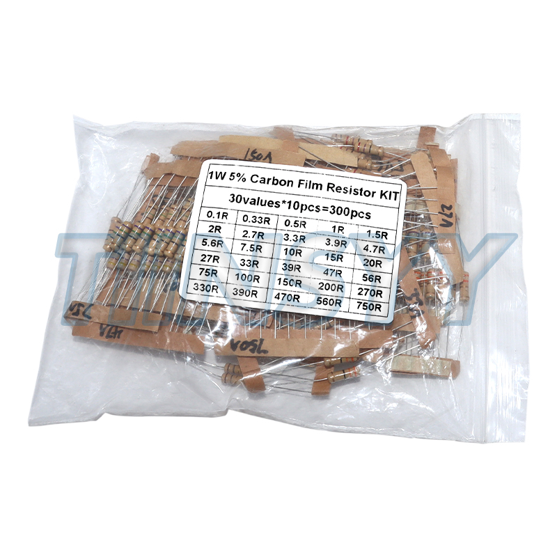 300PCS 저항기 키트 1W 5% 탄소 필름 저항 3 - Diy Electronics Components Kit 리뷰 및 가격