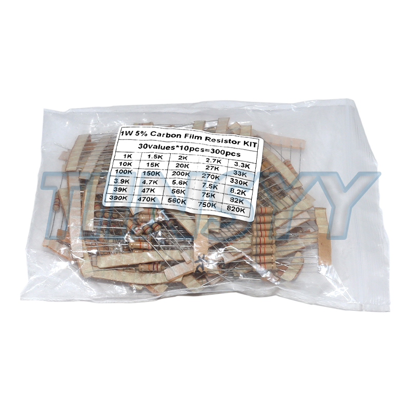 300PCS 저항기 키트 1W 5% 탄소 필름 저항 3 - Diy Electronics Components Kit 리뷰 및 가격