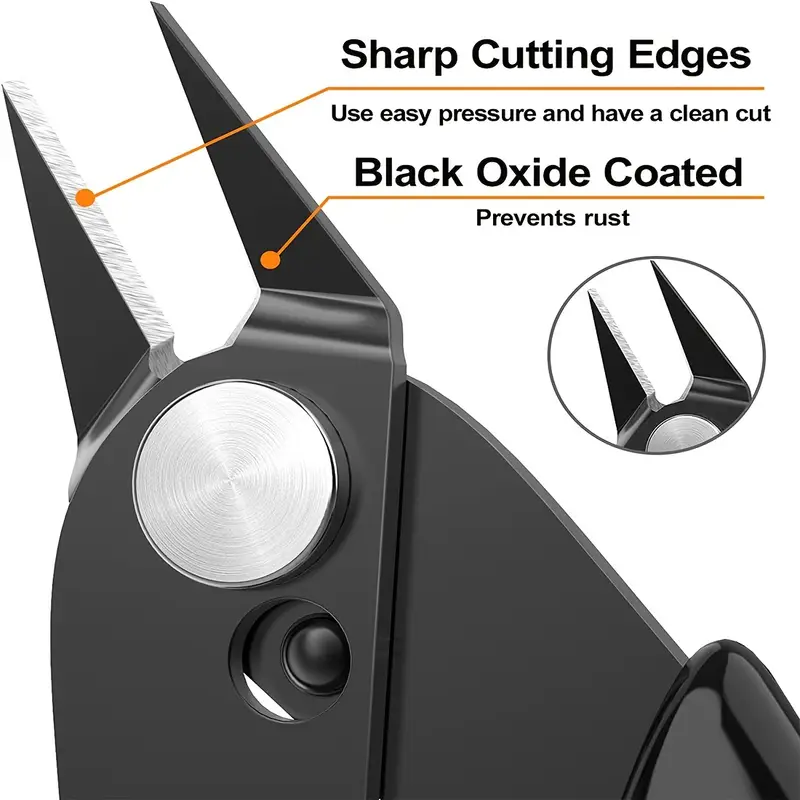 5인치 정밀 와이어 커터 및 지퍼 타이 커터 - 보석  - Useful Diy Electronics 리뷰 및 가격