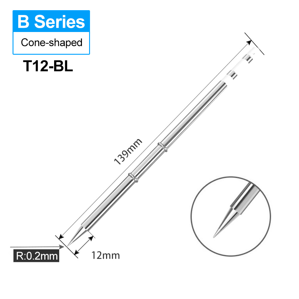 T12 콘형 납땜 인두 팁 T12-B T12-B2 T1 - Useful Diy Electronics 리뷰 및 가격