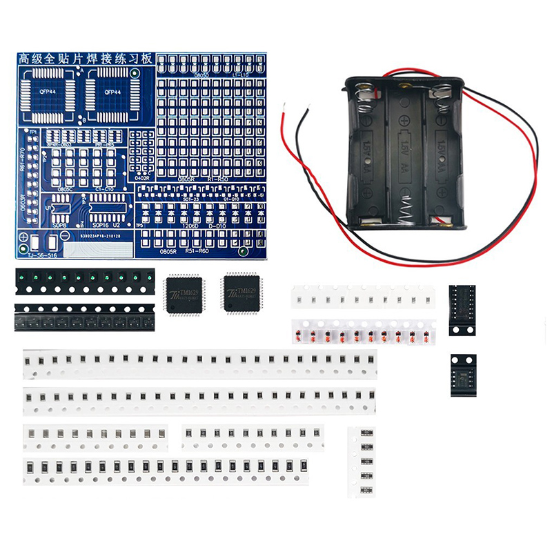 SMD/SMT 부품 납땜 연습 보드 전자 프로젝트 키트 - Diy Electronics Components Kit 리뷰 및 가격