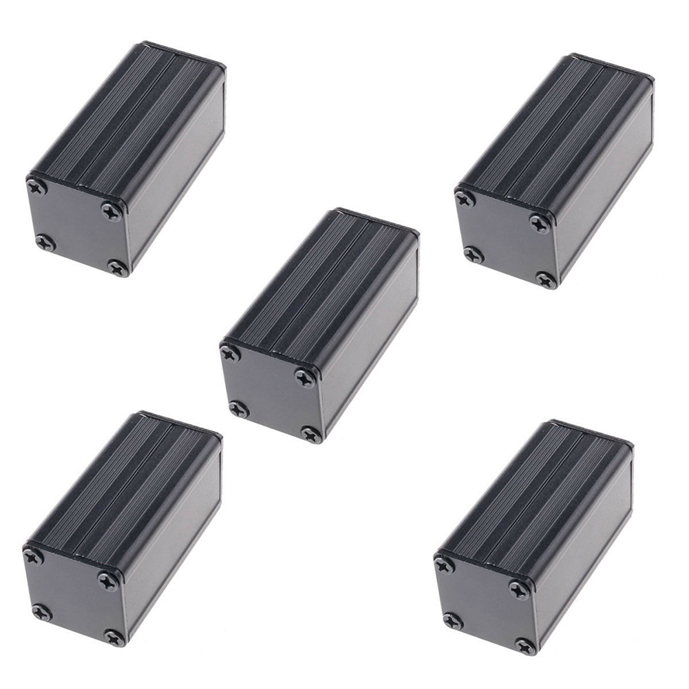5pcs 압출 PCB 알루미늄 상자 블랙 인클로저 전자 - Diy Enclosure For Electronics 리뷰 및 가격