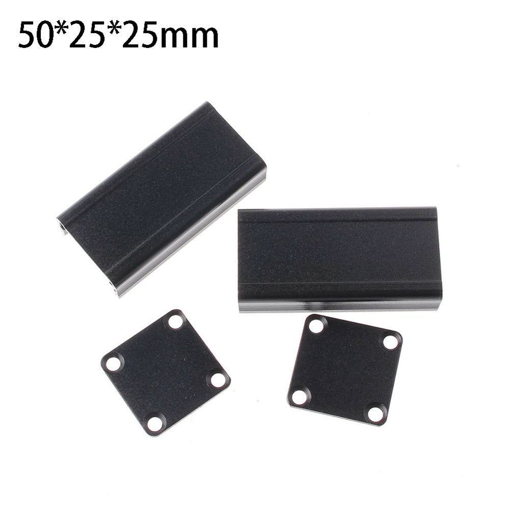 5pcs 압출 PCB 알루미늄 상자 블랙 인클로저 전자 - Diy Enclosure For Electronics 리뷰 및 가격