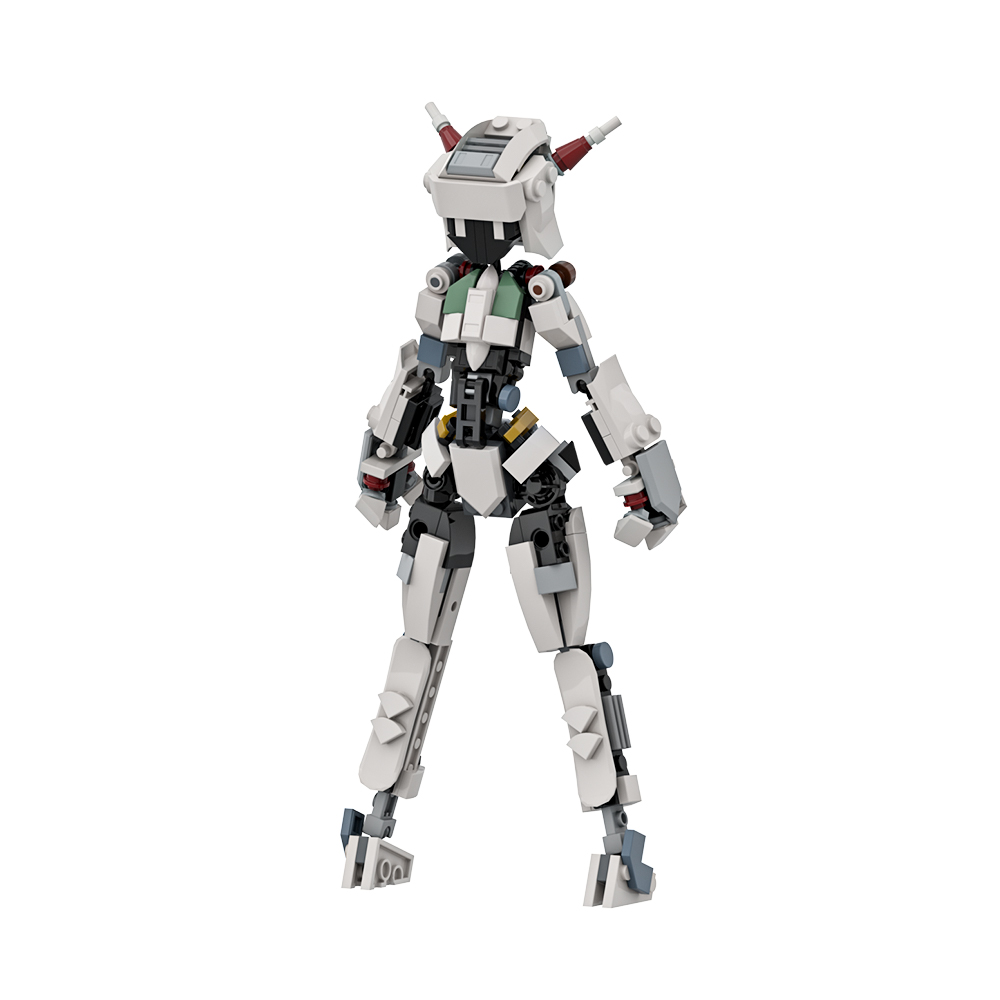 고브릭스 MOC 머신걸 빌딩 블록 모델 여성 로봇 블록 - Diy Lego Electronics 리뷰 및 가격