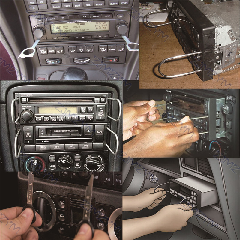 20개/세트 라디오 제거 도구 키 스테인레스 스틸 블루 - Diy Electronics Radio 리뷰 및 가격