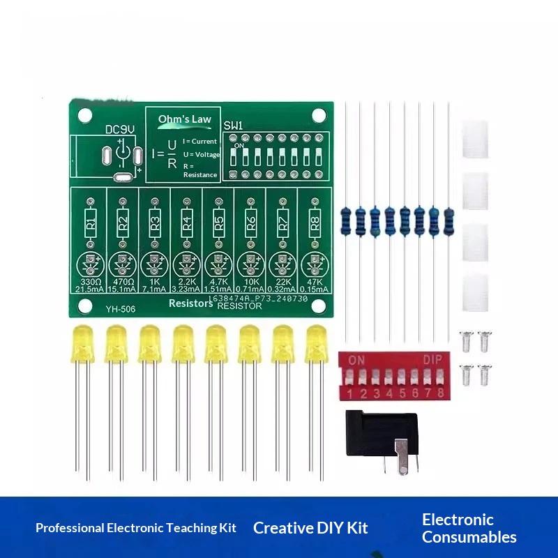 새로운 DIY 납땜 연습 키트 LED 전류 테스트 전자 - Useful Diy Electronics 리뷰 및 가격