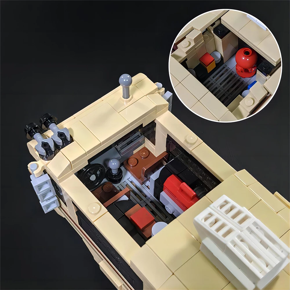 MOC 라거 스페이스볼 이글스 5 우주선 빌딩 블록 키 - Diy Lego Electronics 리뷰 및 가격