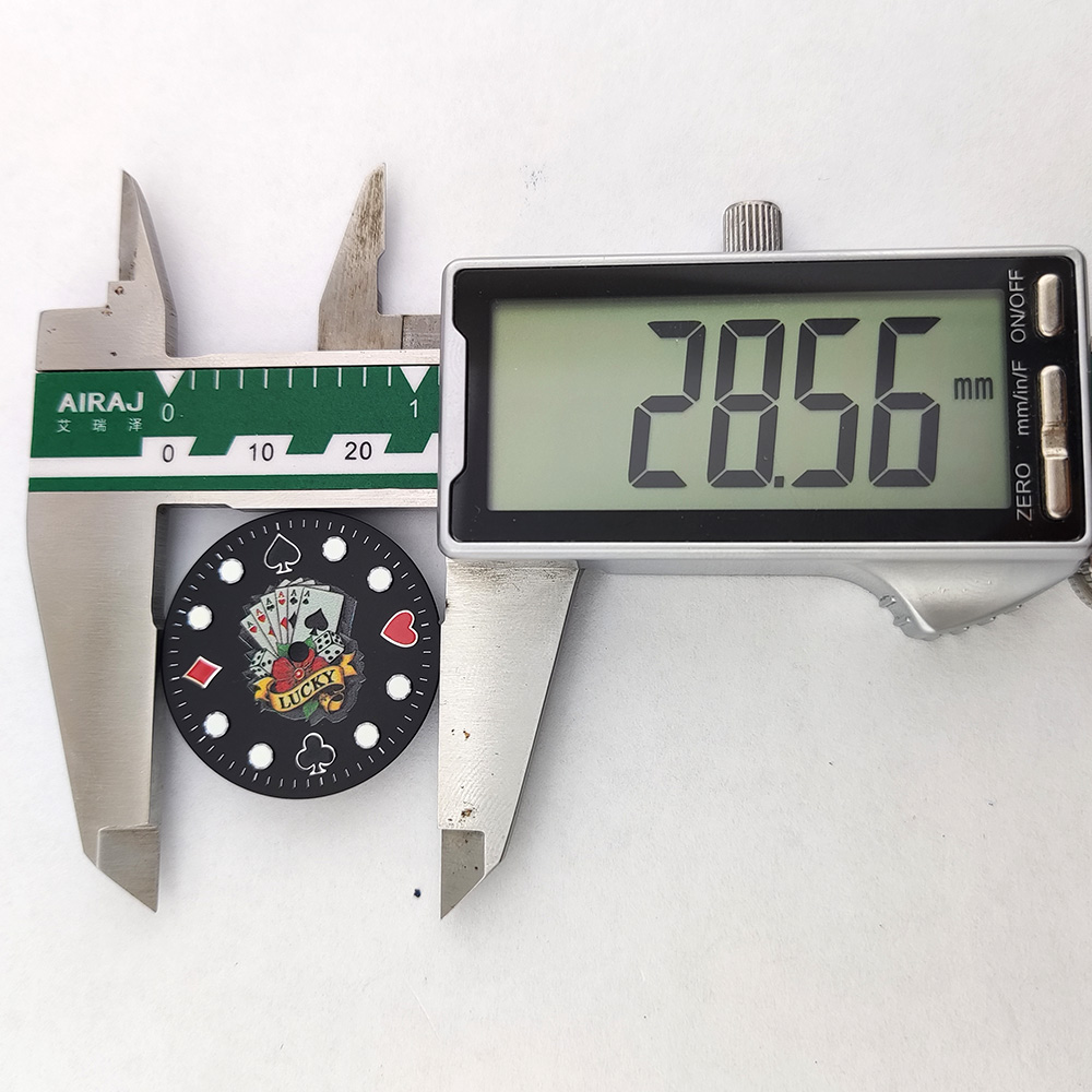 NH35A 다이얼 28.5mm 포커 레이저 프린트 야광 - Diy Electronics Watch 리뷰 및 가격