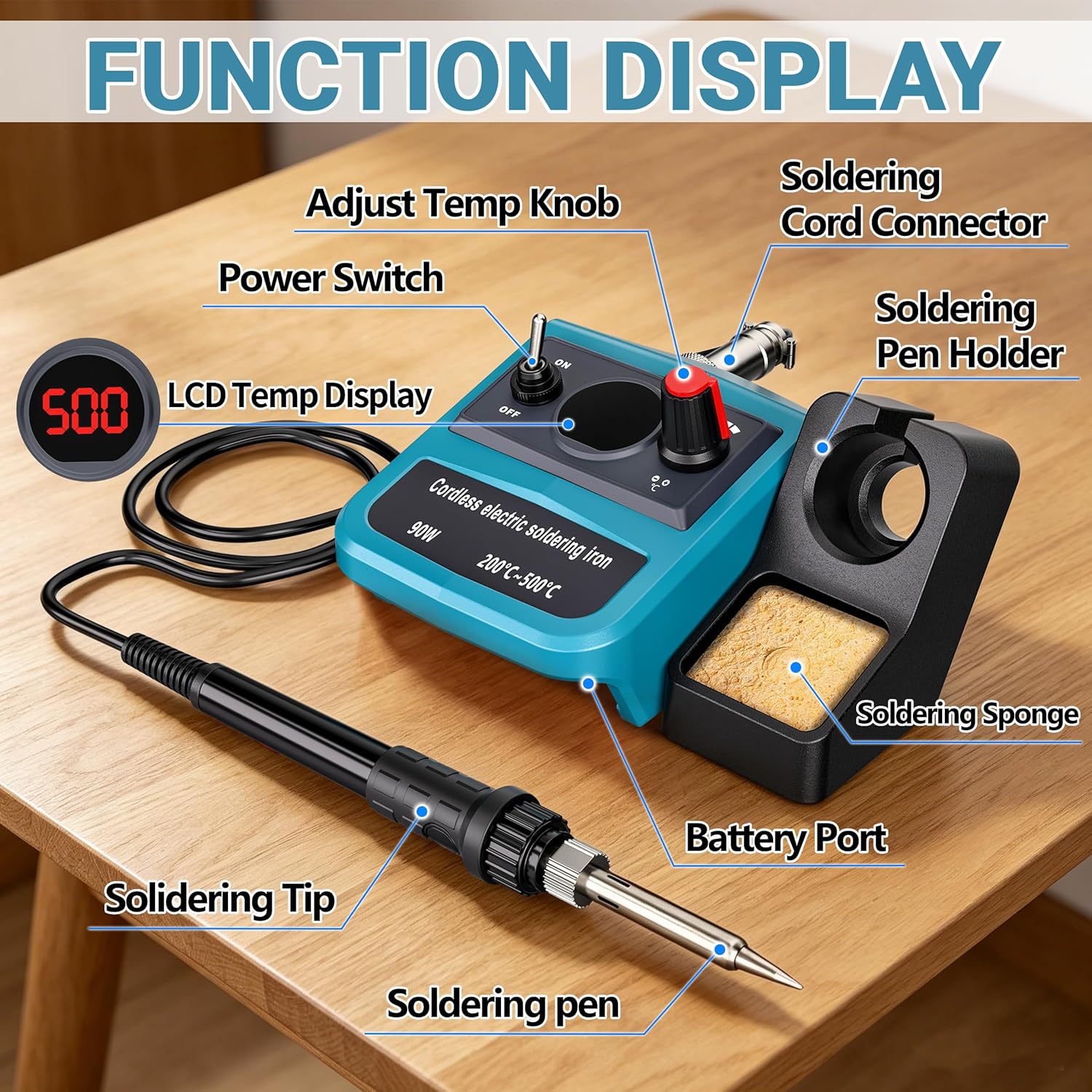마키타 18V LXT 배터리용 90W LED 디지털 무 - Useful Diy Electronics 리뷰 및 가격