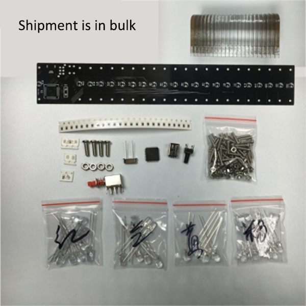 라이트 큐브 LED 음악 리듬 스펙트럼 라이트 키트,  - Diy Electronics Market 리뷰 및 가격