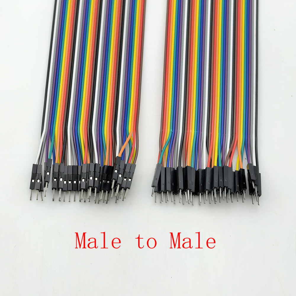 브레드보드 점퍼 와이어 40핀 수-수, 수-암, 암-암 - Breadboard Jumper Wire 리뷰 및 가격