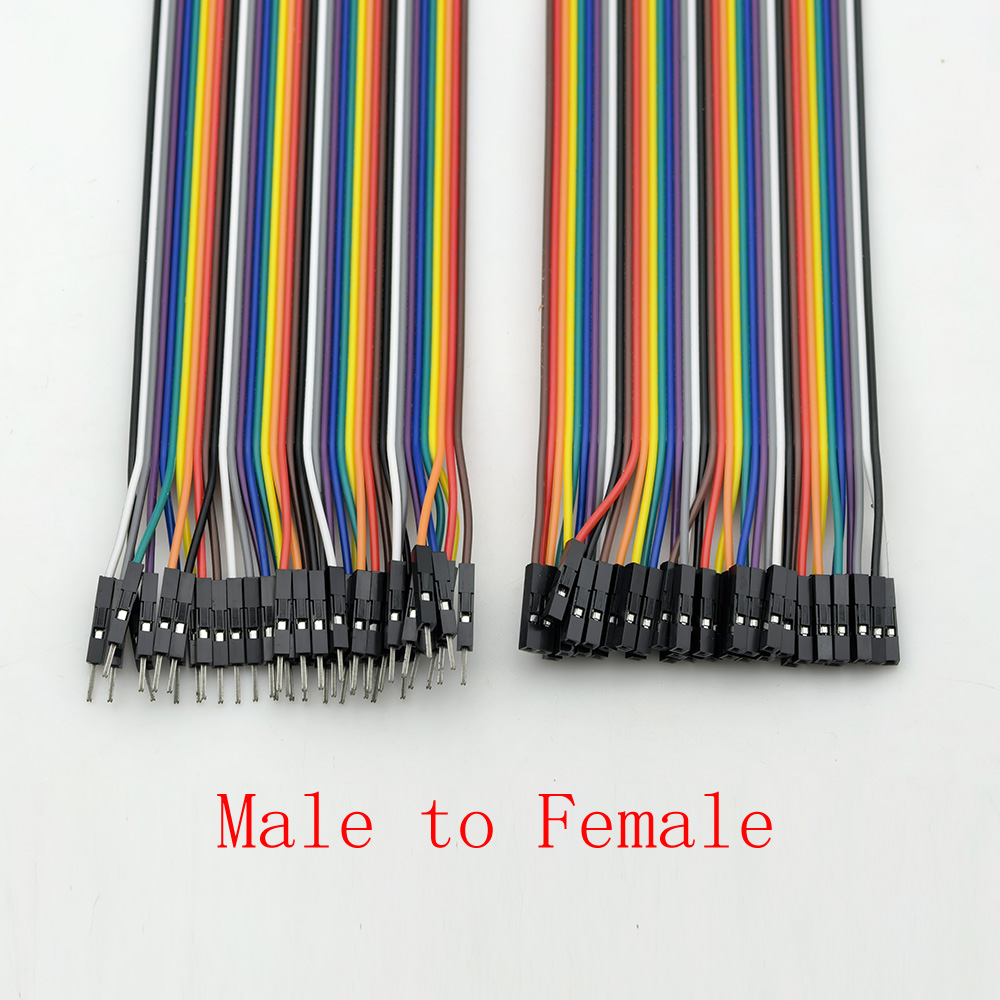 브레드보드 점퍼 와이어 40핀 수-수, 수-암, 암-암 - Breadboard Jumper Wire 리뷰 및 가격