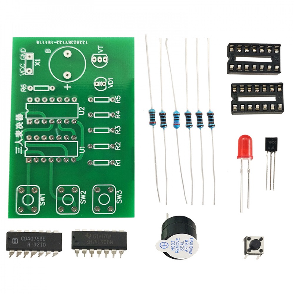 3인용 투표자 디지털 회로 실험 키트 DIY 논게이트  - Diy Home Electronics Lab 리뷰 및 가격