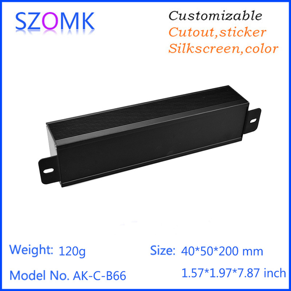 1 조각 40*50*200mm 알루미늄 상자 인클로저  - Diy Enclosure For Electronics 리뷰 및 가격