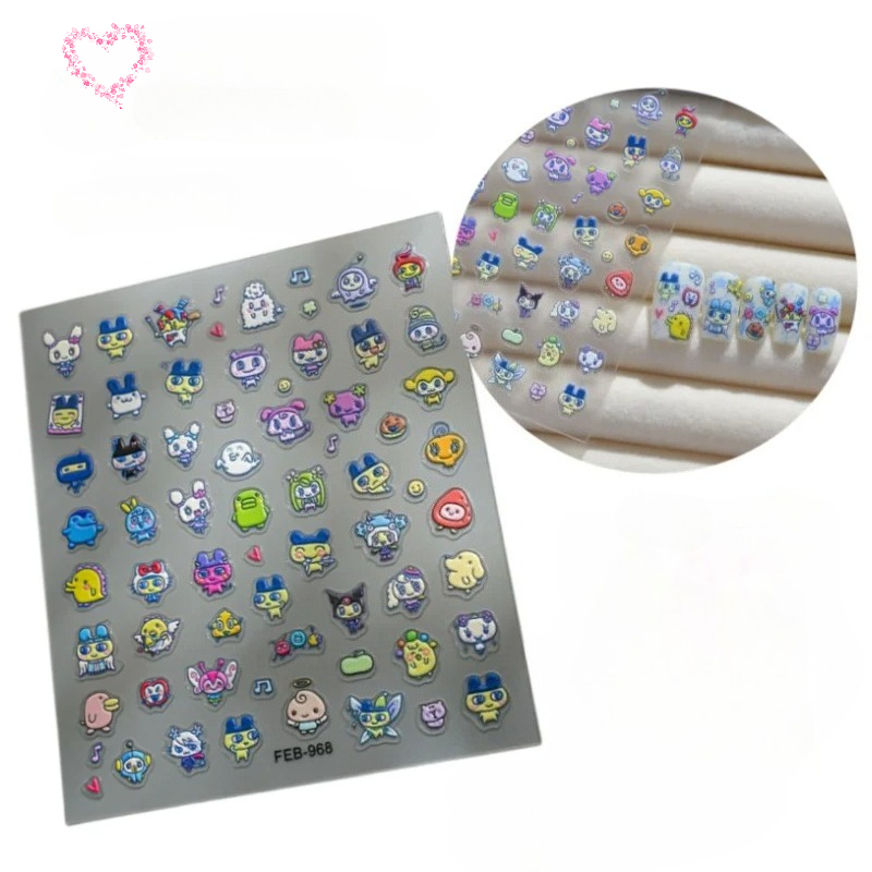 새로운 전자 애완동물 마마치 쿠키파치 3D 릴리프 네일 - Diy Electronics Components Kit 리뷰 및 가격