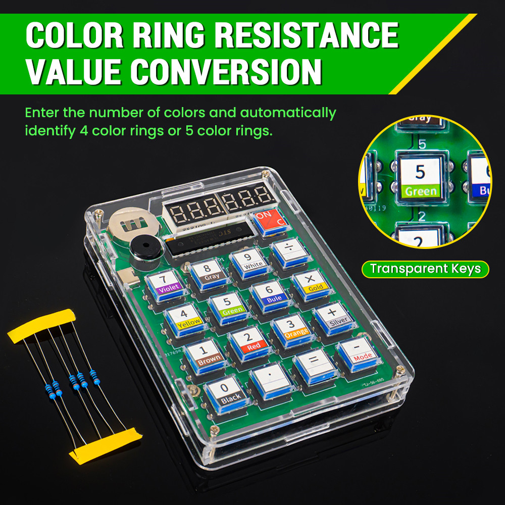 DIY 계산기 전자 생산 키트 쉘이 있는 LED 디지털 - Pcb Etching Kit 리뷰 및 가격