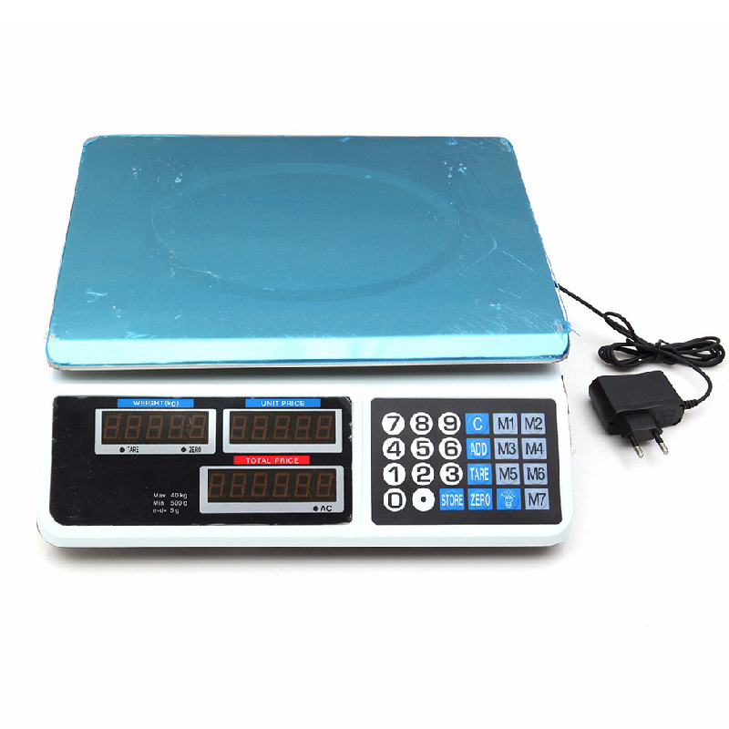 스테인리스 스틸 전자 저울 30KG 충전식 식품 고기  - Diy Electronics Store 리뷰 및 가격