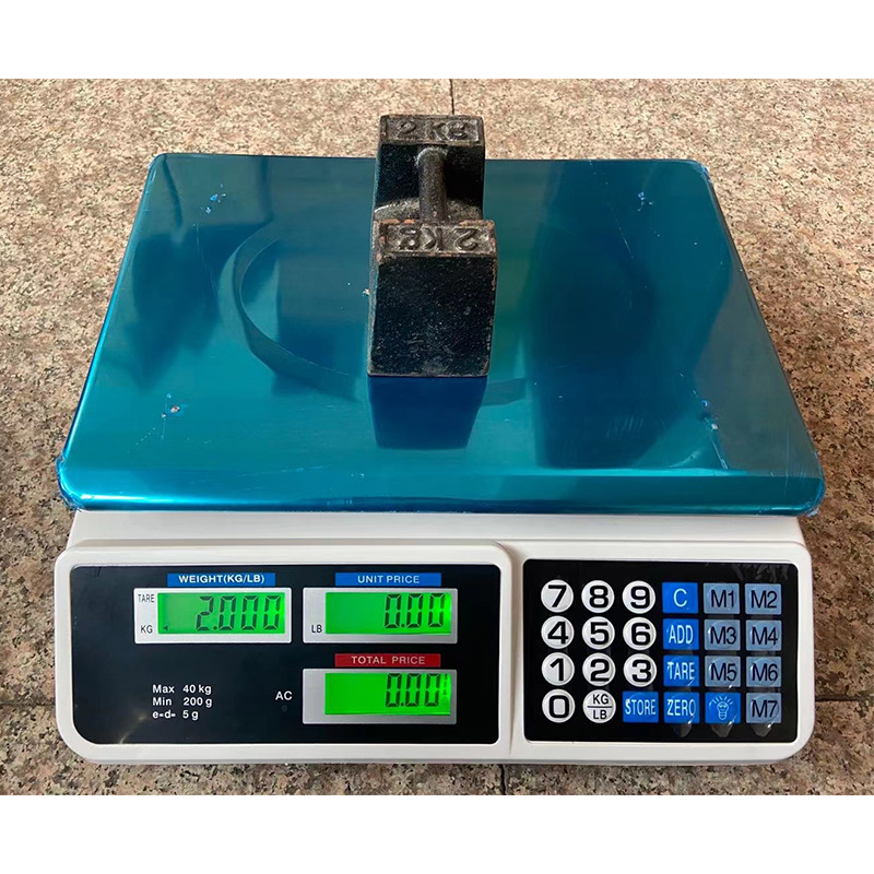 스테인리스 스틸 전자 저울 30KG 충전식 식품 고기  - Diy Electronics Store 리뷰 및 가격